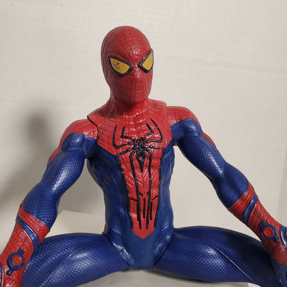 Marvel The Amazing Spider-Man Action Figure 12" Pull String‎ Web Toy